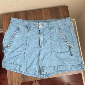WHBM PRET-A-PLAY shorts in denim